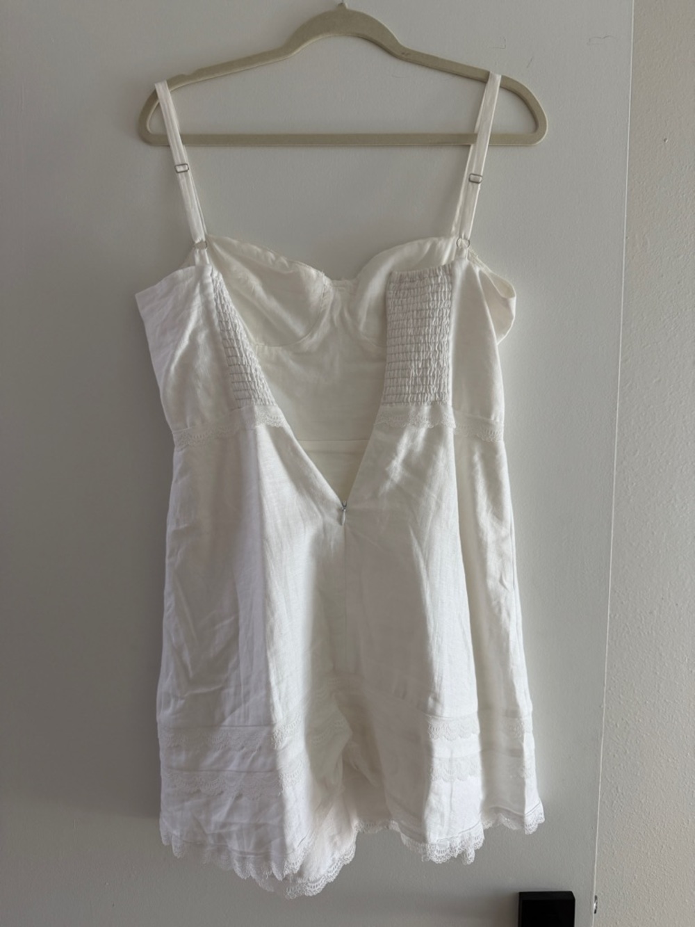 Reformation White Cherrie Dress - Picture 4 of 8